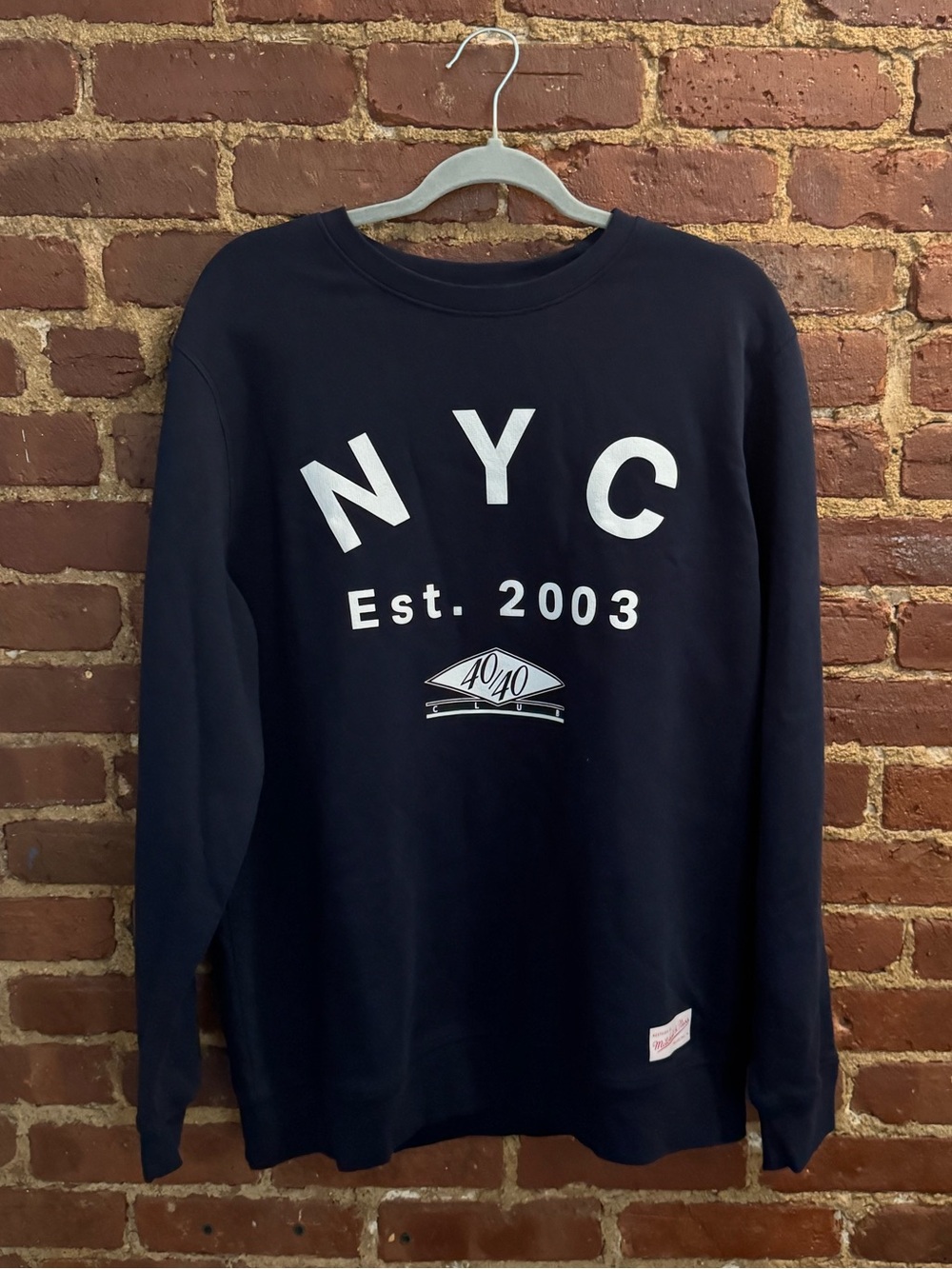 Mitchell & Ness Fanaticsfest 25 Exclusive 40/40 Crewneck
